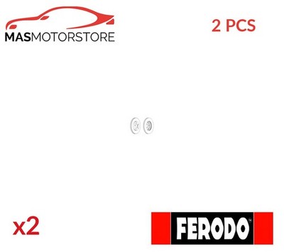 BREMSSCHEIBEN SATZ PAAR VORNE FERODO DDF1722C-1 2PCS I NEU OE QUALITÄT