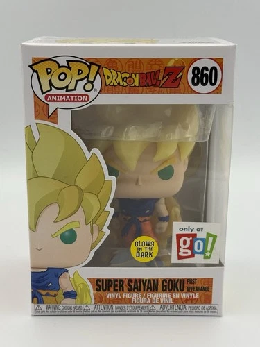 Funko Pop! Dragon Ball Z - Super Saiyan Goku First Appearance GO! Calendars #860