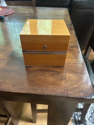 Concord vintage Authentic Wood Watch Box Presentation display Storage Case