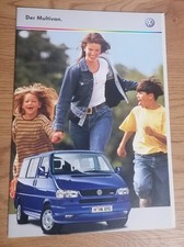 VW Der Multivan Prospekt 05/2000 - Neuwertige...