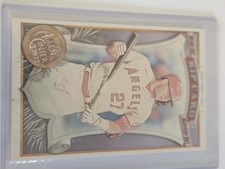 2022 Topps Allen&ginter  Triple Rip Card #brc_mt Mike Trout Unripped 27/88