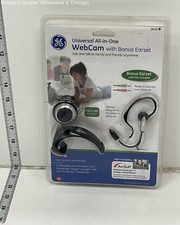 Webcam universelle tout-en-un GE avec oreillettes bonus Mo. 98650 "boîte" scellée