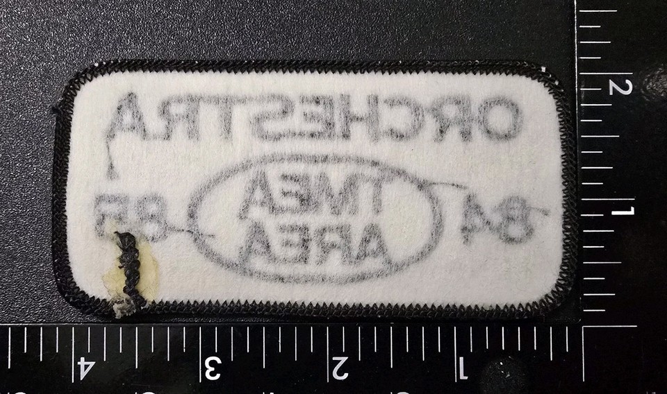 Vtg Orchestra Texas Music Educators Association 1984-85 Patch | eBay
