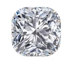 2.45Ct Lab Grown CVD Diamond 8.00 mm Cushion D Color, IF Certified Loose Diamond