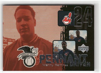 2000 Upper Deck #PD7 Manny Ramirez Pennant Driven  A18