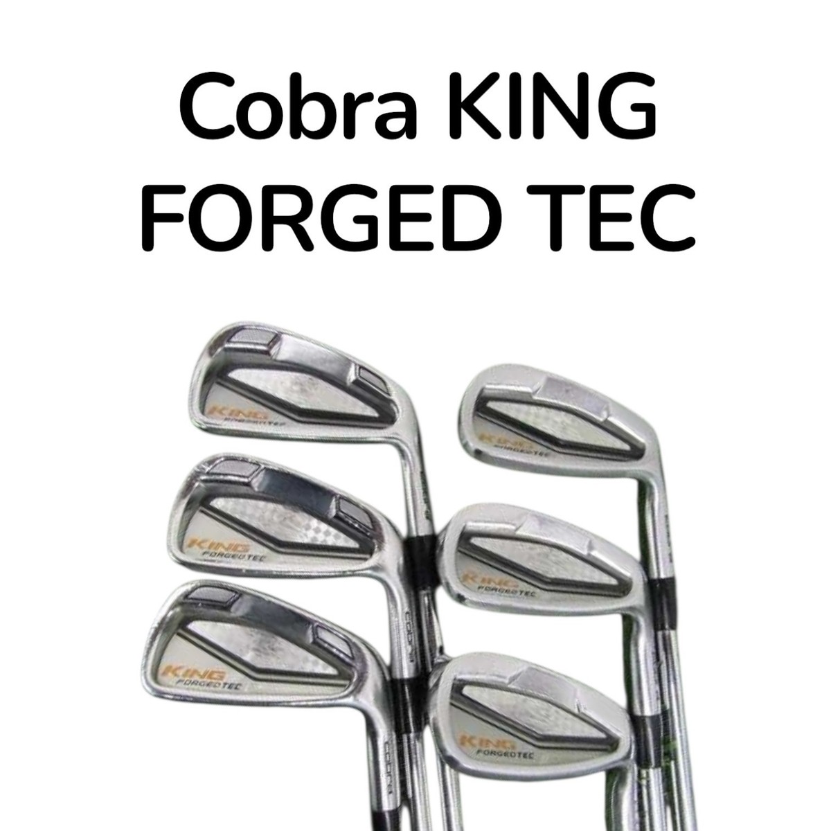 クラブ King cobra FORGED TEC Dynamic Gold S400 Cobra KING] FORGED TEC Iron Set 6pcs 5-6-7-8-9-Pw Flex S Dynamic