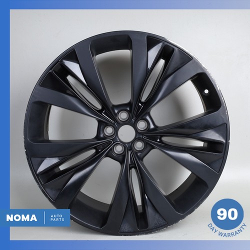 17-24 Jaguar X761 F-Pace Double Helix 9 x R22 22" Wheel Rim Black T4A3797 OEM