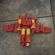 Transformers Red and Yellow Robot Toy Figure Theme 4-11 Years