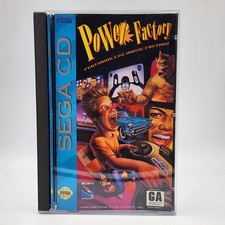 Power Factory - SEGA CD w/ Manual *tested