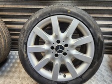 MERCEDES S-CLASS ALLOY WHEEL 18" INCH & TYRE 275/40 R18 5.49MM W221 2006 - 2009