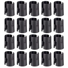 Snnalosses Wire Shelf Clips, Shelving 40 Packs20 Pairs, Black