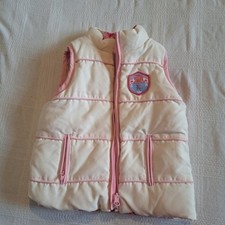 Lilly Pulitzer girls size 3 reversible down puffer vest 65 down patchwork