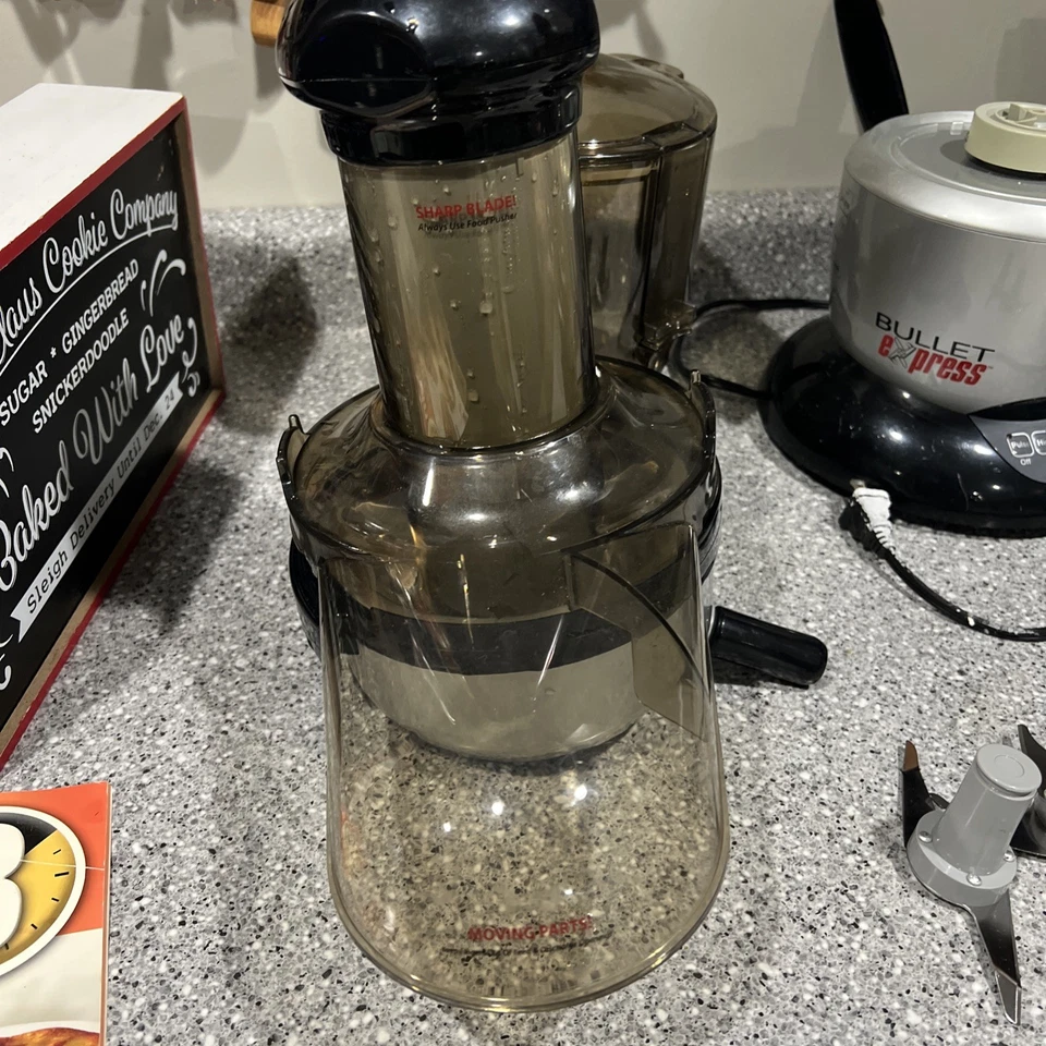 Sistema Bullet Express con Exprimidor Bonus Express Trio Máquina de Comidas NUEVO Caja Abierta Foto 3 de 4