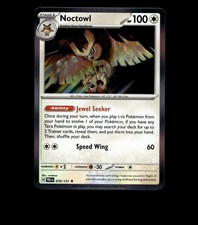 Noctowl – 078/131 – Prismatic Evolutions – Holo – Near Mint - Pokemon Card TCG