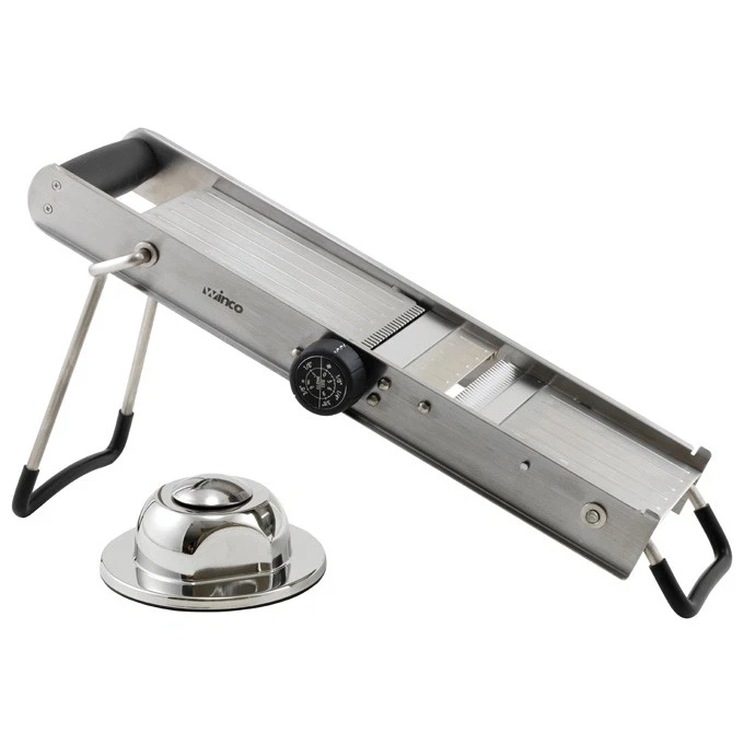 Winco MDL18 Stainless Steel Mandoline Set
