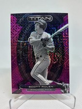 2023 Panini Chronicles #22 Scott Rolen Purple Mojo /50
