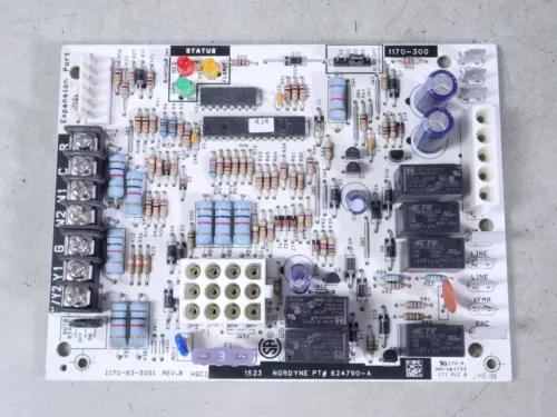 Nordyne 1170-300 Furnace Control Circuit Board 624790-A