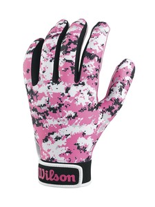 youth camo football gloves