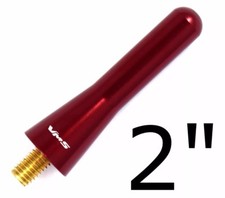 Dodge Ram Red Antenna 2 Short Aluminum Fits All Ram Truck Models