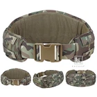 KRYDEX Tactical Belt Padded Battle Belt MC Camo Mesh Lining MOLLE PALS Webbing