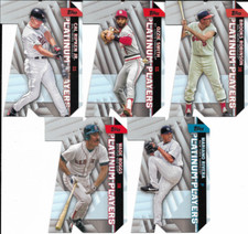 2021 Topps Platinum Players Die Cut Insert 5 Card Lot with Cal Ripken Jr NM