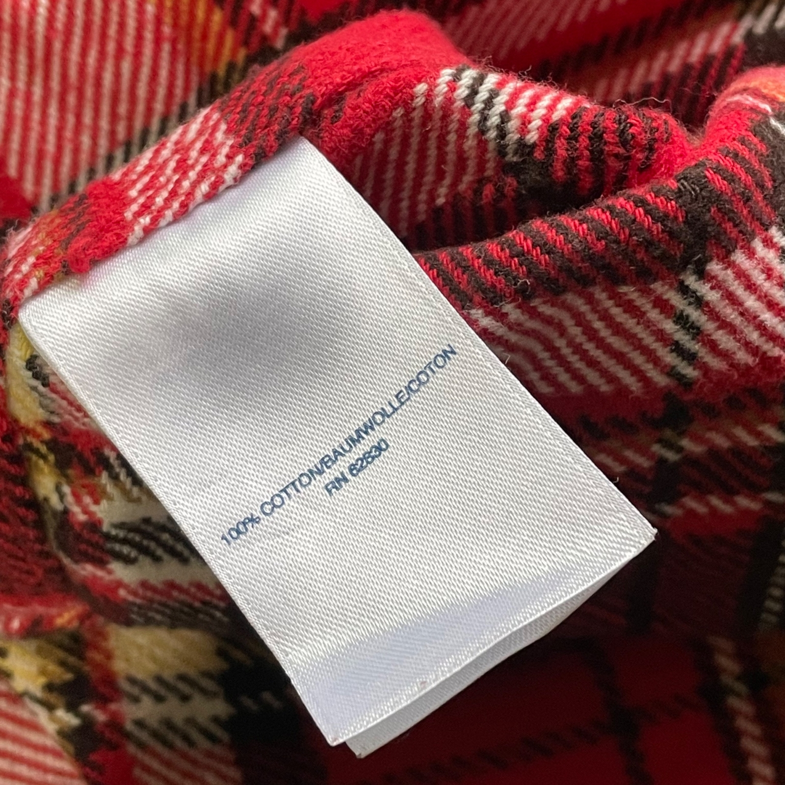 men's traditional fit rugged flannel shirt