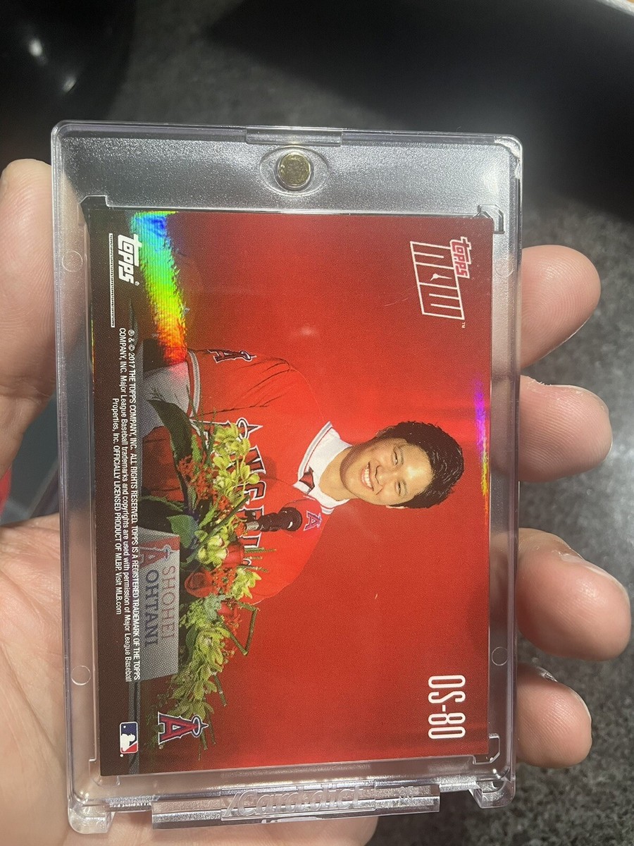 【入団会見】大谷翔平 2017 TOPPS NOW エンゼルス入団会見 PSA8 入団会見】大谷翔平 2017 TOPPS NOW エンゼルス入団会見 PSA8 【公式通販】
