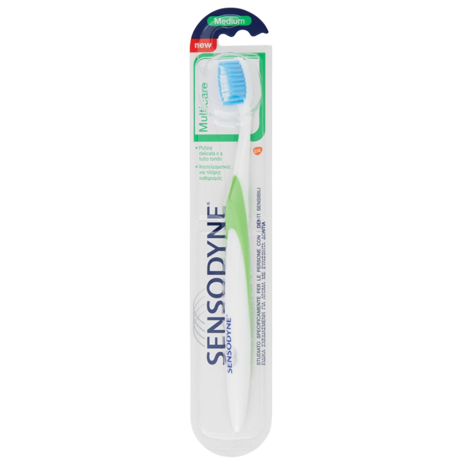 SENSODYNE SPAZZOLINO DA DENTI MULTICARE CON SETOLE MEDIE