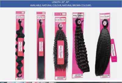 Remy Chaser Straight | Wasser | Körper | und Deep Wave 20'' & 30'' UK Verkäufer