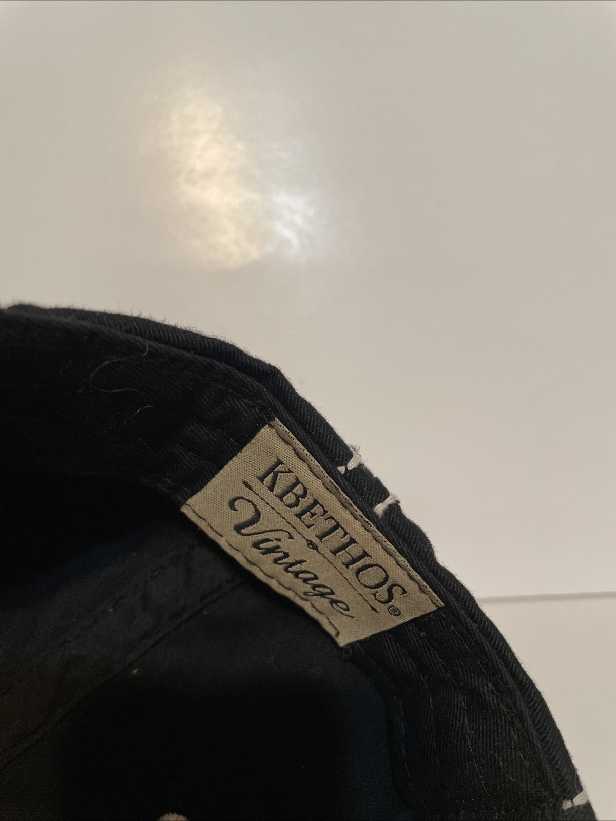 Vintage Distressed Style KBETHOS New York Embroidered Adjustable Hat
