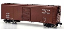 Bowser HO Gauge X31 Boxcar 2dr - Norfolk  Western