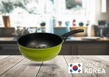 Nonstick 3D Diamond Coating  Wok Frying Pan C...