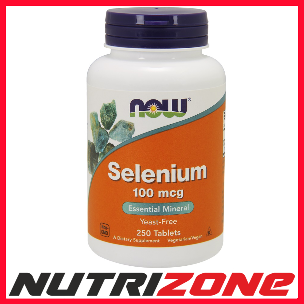 Now Foods Selenium 100mcg - 250 tablets