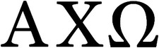 Alpha Chi Omega Symbol Greek Fraternity Vinyl Decal Window Sticker Car Truck