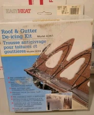 100' Roof Gutter Cable,No ADKS-500,  Easy Heat Inc Deicing Kit  New