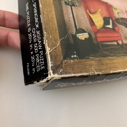 SPRINGBOK PUZZLE, TINY TREASURES, 1979. - Picture 4 of 6