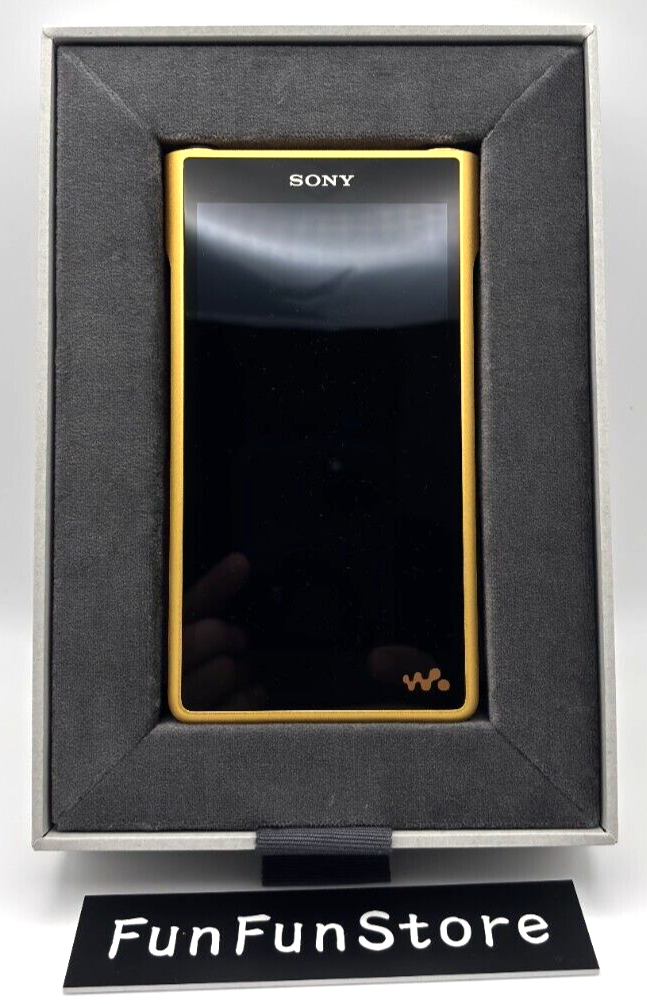 SONY NW‐WM1ZM2 WALKMAN 256GB WM1 Series Hi-Res Android 11 Gold