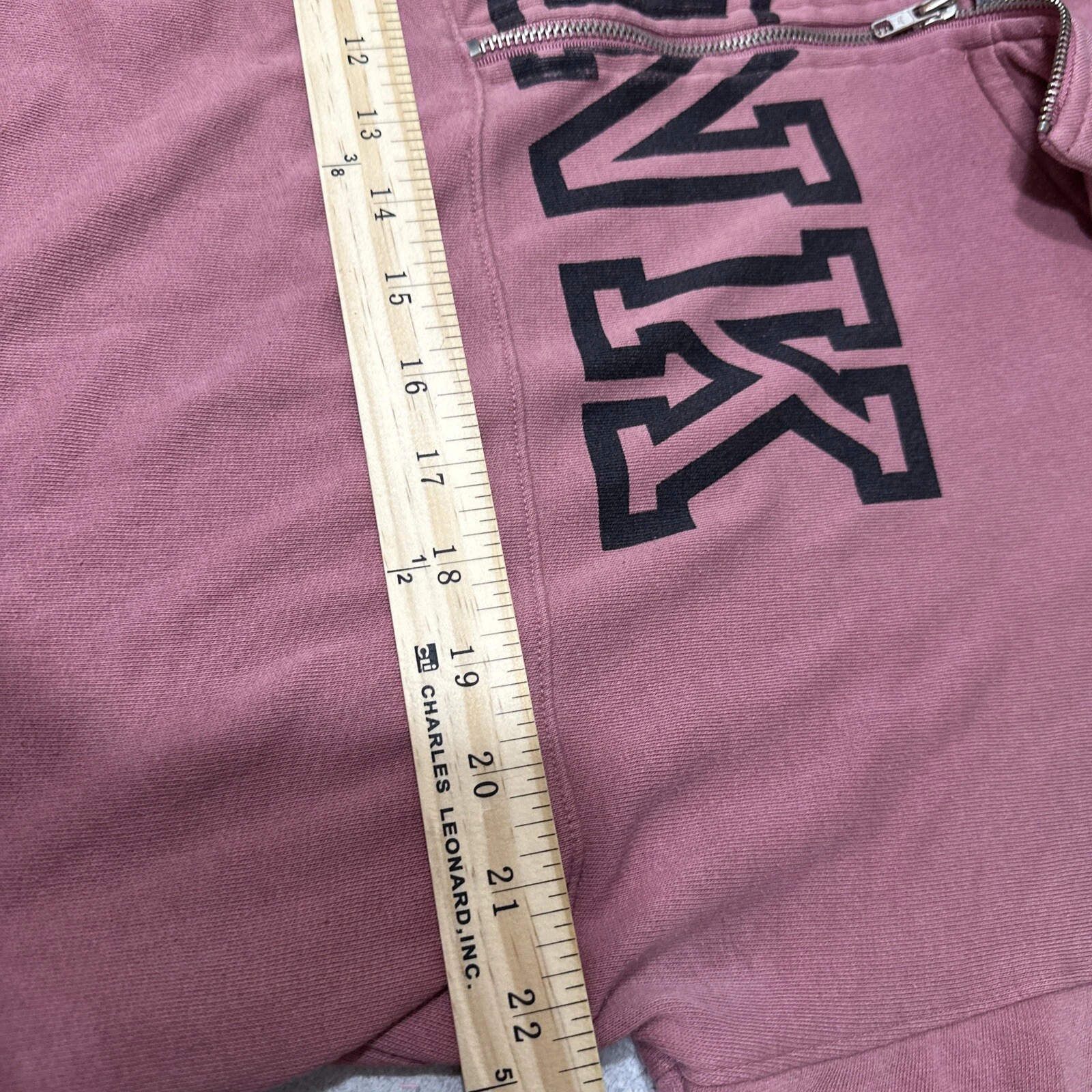 victoria-secret-vs quarter zip sweater