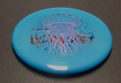 New Disc Golf Prodigy A5-400 Ultra Soft GLOW-173.  Twilight Tide hot stamp.
