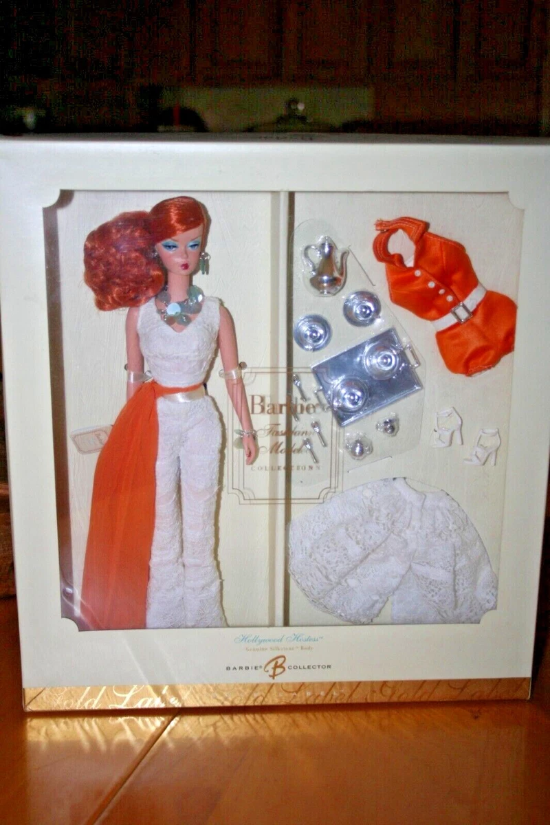2007 Gold Label Hollywood Hostess Barbie Doll-New in Box-1 of 7800
