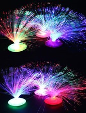 Childrens/Toddlers/Babies Fibre Optic Colour Changing Night Light