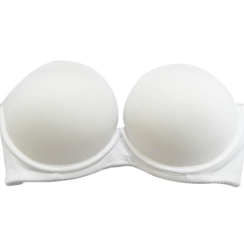 Multiway 32-42 ABCD E Thick Padded PUSH UP Bra ADD Two 2 CUP SIZES Invisible BRA - Picture 33 of 42