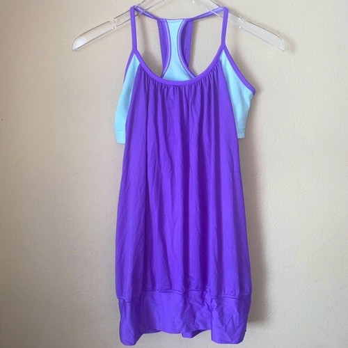 lululemon no limits tank purple