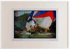 Sailing 172027 Insatiable Races Under The Golden Gate Bridge, Big Boat Series W