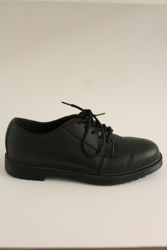 black smart work shoes