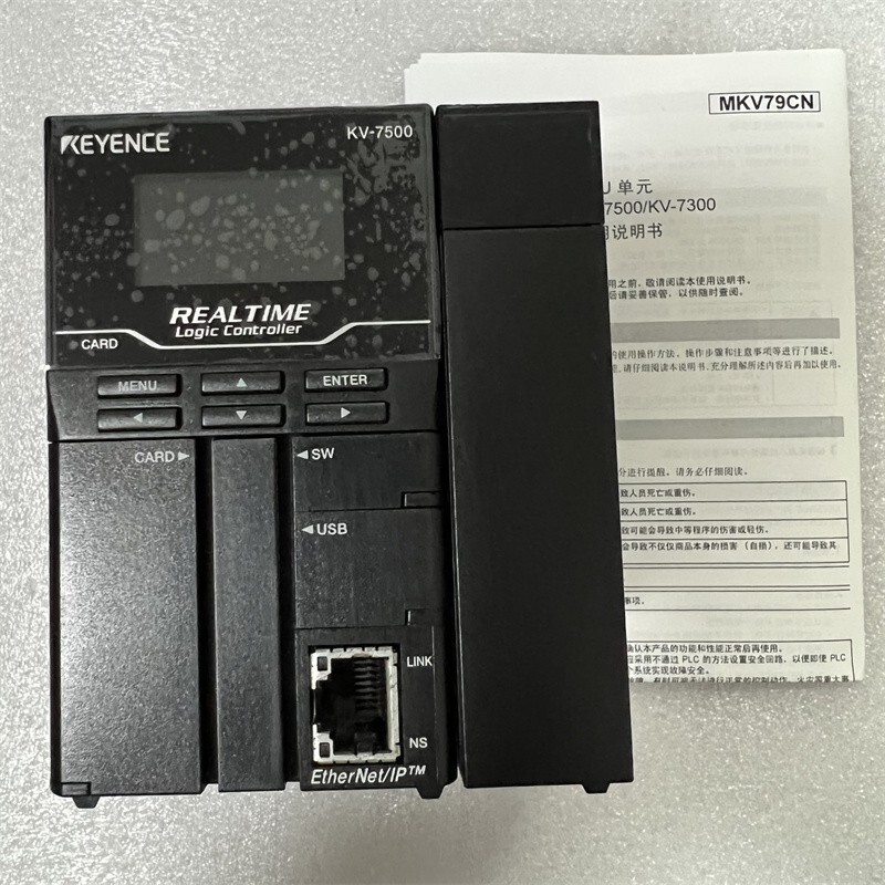 One New KEYENCE KV-7500 In Box KV7500 PLC Module Expedited