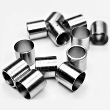 12 St&uuml;ck Schutzh&uuml;lse f&uuml;r Carbonsch&auml;fte  Edelstahl &auml;hnlich Protector ring