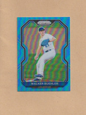 2021 Panini Prizm - Tier II Walker Buehler #152 Carolina Blue Prizm L.A. Dodgers