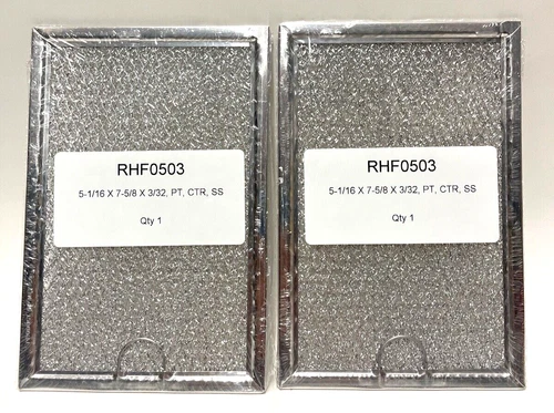 2-PACK Microwave Filters for Frigidaire 5304464105 5304517871 PS12585760