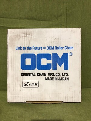 OCM BIKE CHAIN BS 08B-1RP 10FT 240 LINKS MADE IN JAPAN
